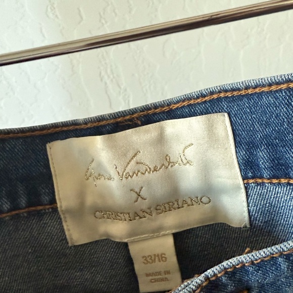 Gloria Vanderbilt X Christian Siriano|Boho wide leg jeans in plus size,NWT••• - Picture 9 of 13